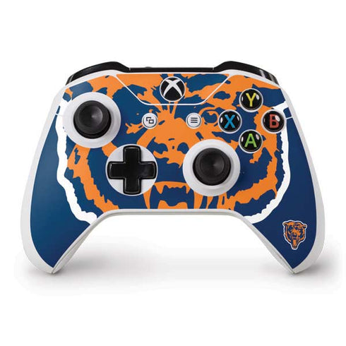 NFL Chicago Bears Retro Logo Xbox One S Controller Skin