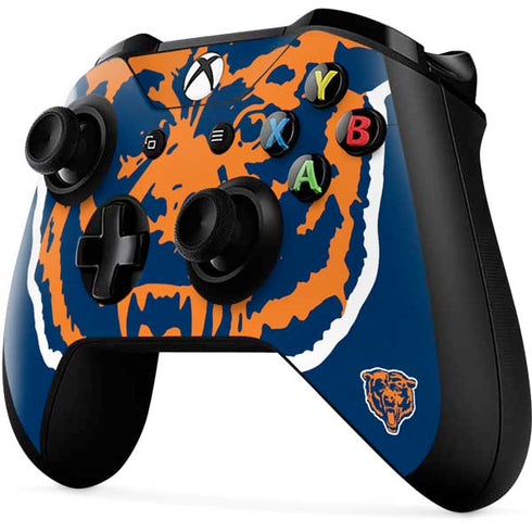 NFL Chicago Bears Retro Logo Xbox One X Controller Skin