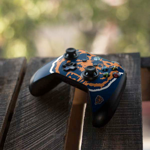 NFL Chicago Bears Retro Logo Xbox One X Controller Skin