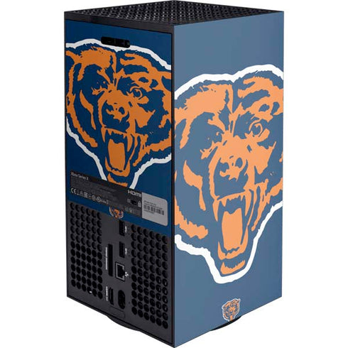 NFL Chicago Bears Retro Logo Xbox Series X Console Skin