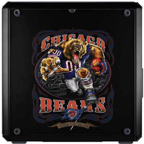 Liquid Blue NFL Chicago Bears Running Back Cooler Master MasterBox Q300L Mini Tower Skin