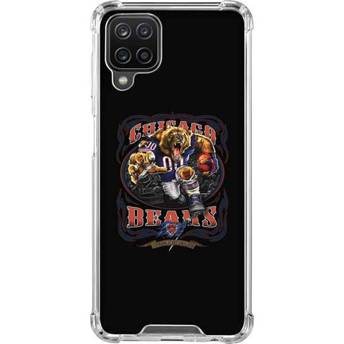 Liquid Blue NFL Chicago Bears Running Back Galaxy A12 Clear Case