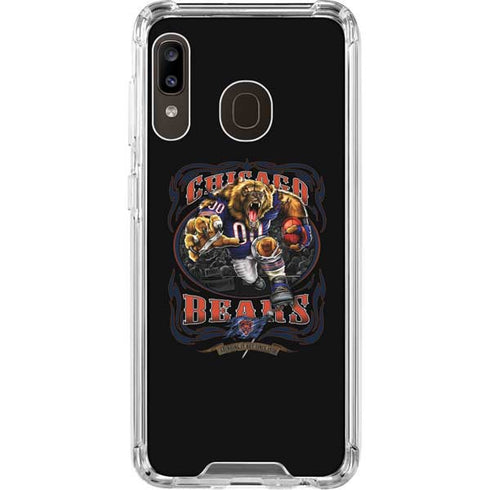 Liquid Blue NFL Chicago Bears Running Back Galaxy A30 Clear Case