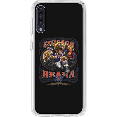 Liquid Blue NFL Chicago Bears Running Back Galaxy A50 Clear Case