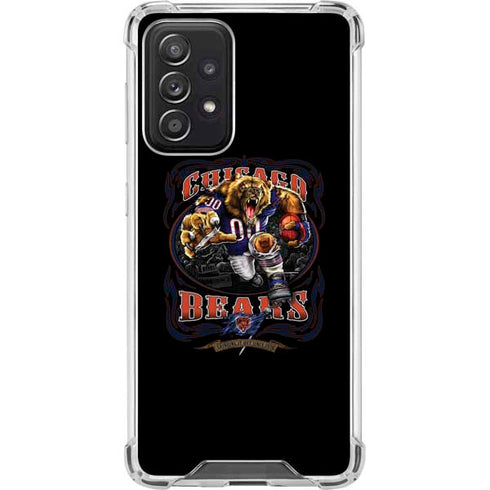 Liquid Blue NFL Chicago Bears Running Back Galaxy A52 5G Clear Case