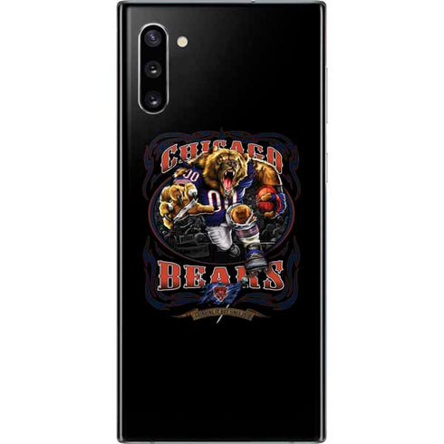 Liquid Blue NFL Chicago Bears Running Back Galaxy Note 10 Skin