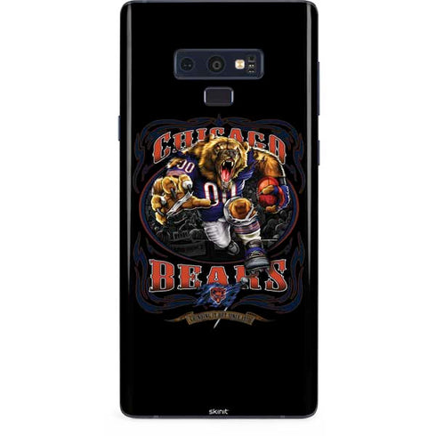 Liquid Blue NFL Chicago Bears Running Back Galaxy Note 9 Skin