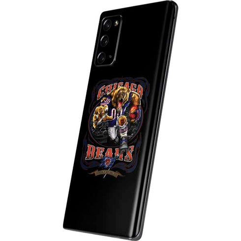 Liquid Blue NFL Chicago Bears Running Back Galaxy Note20 5G Skin