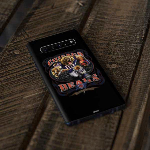 Liquid Blue NFL Chicago Bears Running Back Galaxy S10 Plus Skin