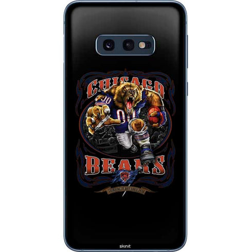 Liquid Blue NFL Chicago Bears Running Back Galaxy S10e Skin