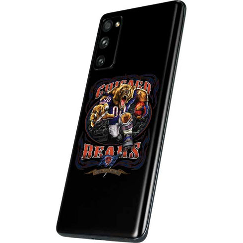 Liquid Blue NFL Chicago Bears Running Back Galaxy S20 Fan Edition Skin