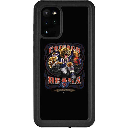 Liquid Blue NFL Chicago Bears Running Back Galaxy S20 Plus Waterproof Case