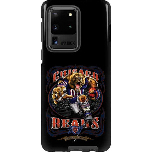 Liquid Blue NFL Chicago Bears Running Back Galaxy S20 Ultra 5G Pro Case
