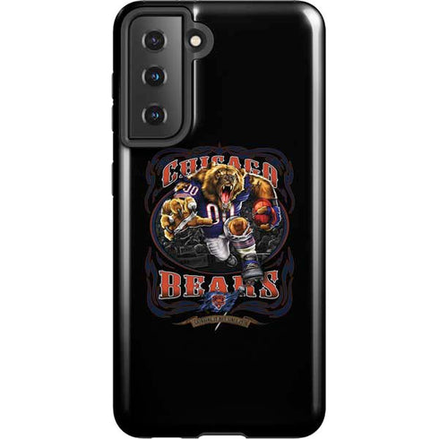Liquid Blue NFL Chicago Bears Running Back Galaxy S21 5G Pro Case