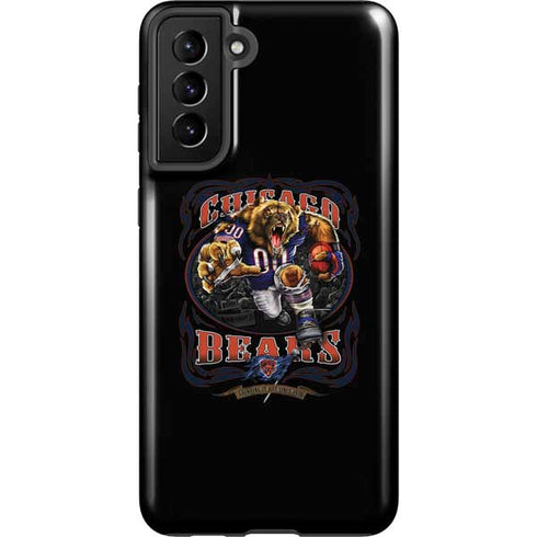Liquid Blue NFL Chicago Bears Running Back Galaxy S21 Plus 5G Pro Case