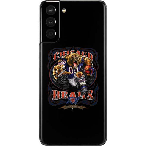 Liquid Blue NFL Chicago Bears Running Back Galaxy S21 Plus 5G Skin