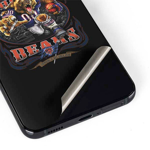 Liquid Blue NFL Chicago Bears Running Back Galaxy S22 Skin