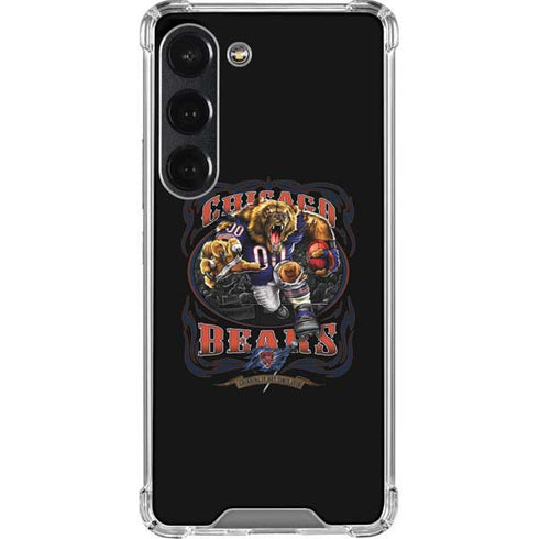 Liquid Blue NFL Chicago Bears Running Back Galaxy S23 Clear Case