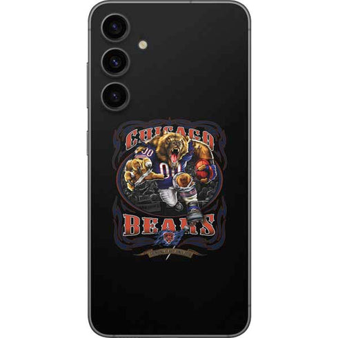 Liquid Blue NFL Chicago Bears Running Back Galaxy S23 FE Skin
