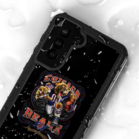 Liquid Blue NFL Chicago Bears Running Back Galaxy S23 Plus Waterproof Case