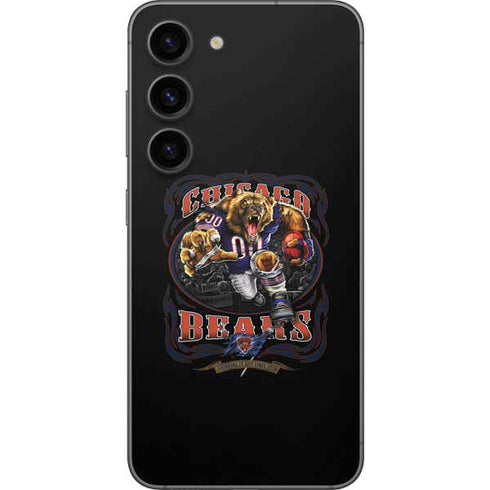 Liquid Blue NFL Chicago Bears Running Back Galaxy S23 Skin