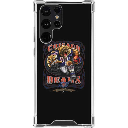 Liquid Blue NFL Chicago Bears Running Back Galaxy S24 Ultra Clear Case