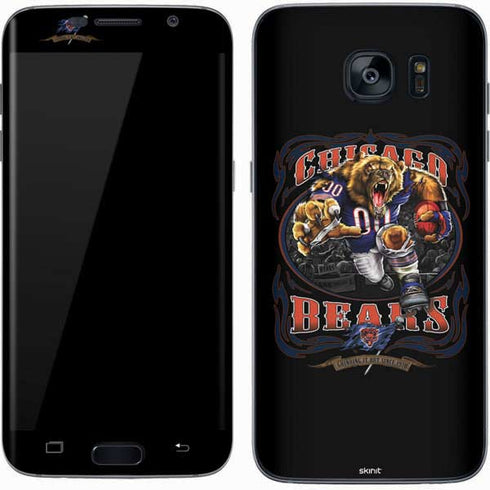 Liquid Blue NFL Chicago Bears Running Back Galaxy S7 Skin
