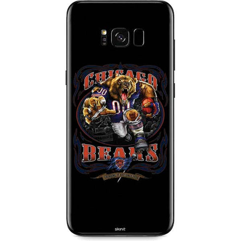 Liquid Blue NFL Chicago Bears Running Back Galaxy S8 Plus Skin
