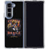 Liquid Blue NFL Chicago Bears Running Back Galaxy Z Fold5 5G Clear Case