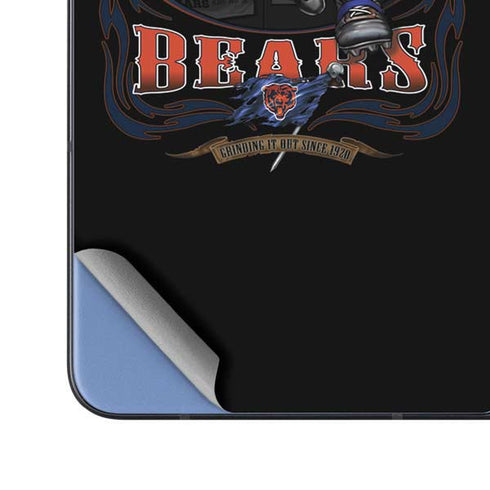 Liquid Blue NFL Chicago Bears Running Back Galaxy Z Fold5 5G Skin