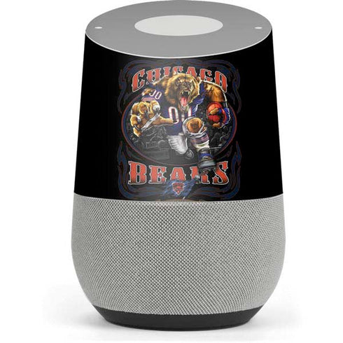 Liquid Blue NFL Chicago Bears Running Back Google Home Skin