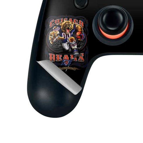Liquid Blue NFL Chicago Bears Running Back Google Stadia Controller Skin