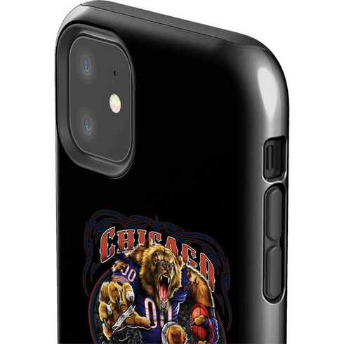 Liquid Blue NFL Chicago Bears Running Back iPhone 11 Impact Case