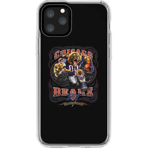 Liquid Blue NFL Chicago Bears Running Back iPhone 11 Pro Clear Case
