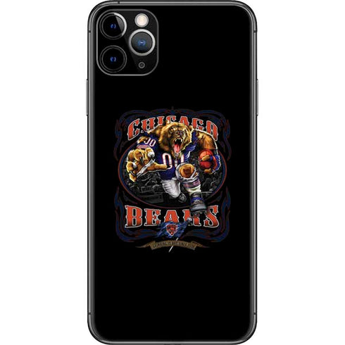 Liquid Blue NFL Chicago Bears Running Back iPhone 11 Pro Max Skin