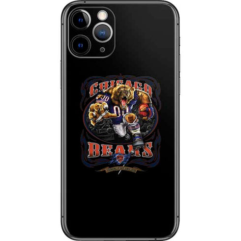 Liquid Blue NFL Chicago Bears Running Back iPhone 11 Pro Skin