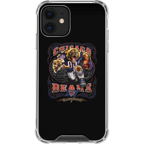 Liquid Blue NFL Chicago Bears Running Back iPhone 12 Mini Clear Case