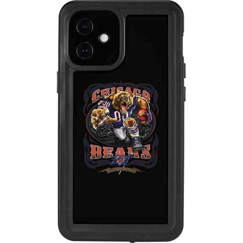 Liquid Blue NFL Chicago Bears Running Back iPhone 12 Mini Waterproof Case