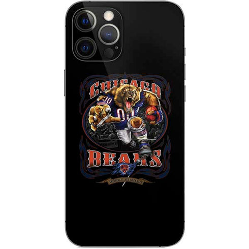 Liquid Blue NFL Chicago Bears Running Back iPhone 12 Pro Max Skin