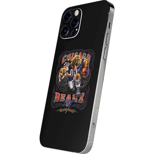 Liquid Blue NFL Chicago Bears Running Back iPhone 12 Pro Skin