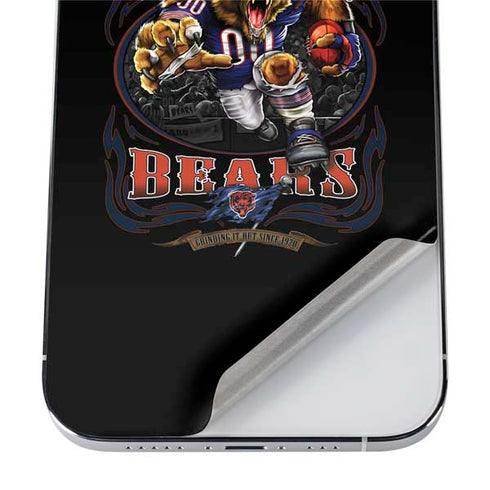 Liquid Blue NFL Chicago Bears Running Back iPhone 12 Pro Skin