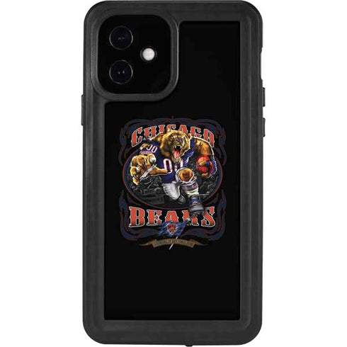 Liquid Blue NFL Chicago Bears Running Back iPhone 12 Waterproof Case