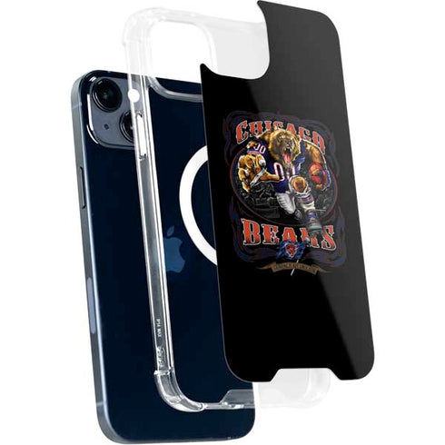 Liquid Blue NFL Chicago Bears Running Back iPhone 15 Plus MagSafe Case
