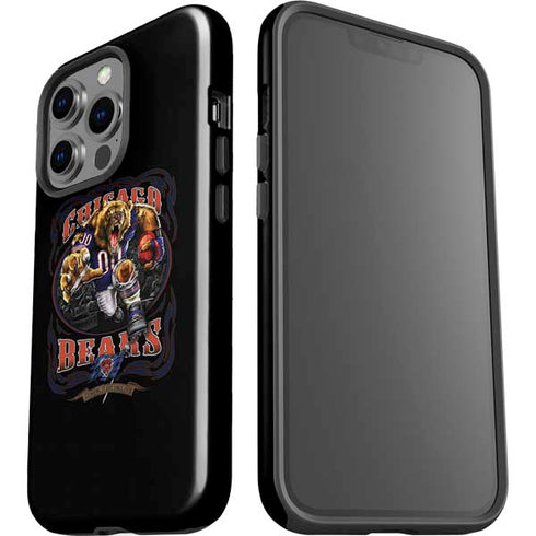 Liquid Blue NFL Chicago Bears Running Back iPhone 14 Pro Impact Case