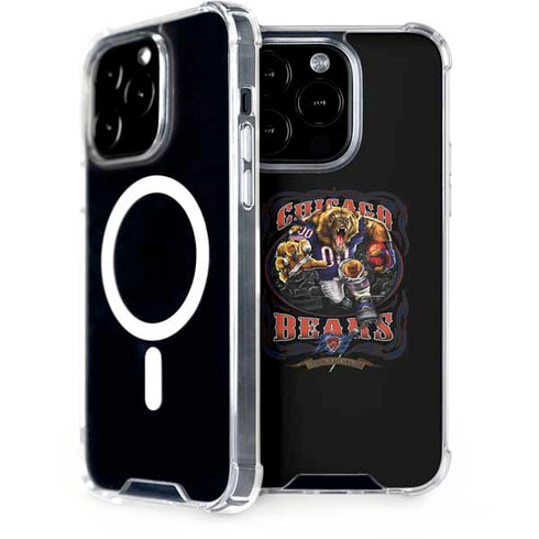 Liquid Blue NFL Chicago Bears Running Back iPhone 14 Pro MagSafe Case