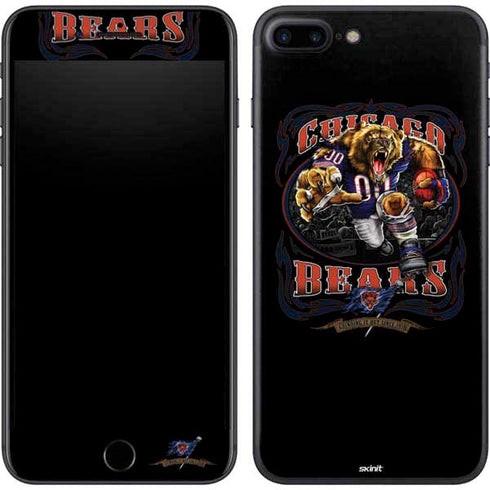 Liquid Blue NFL Chicago Bears Running Back iPhone 7 Plus Skin