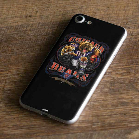 Liquid Blue NFL Chicago Bears Running Back iPhone 7 Skin
