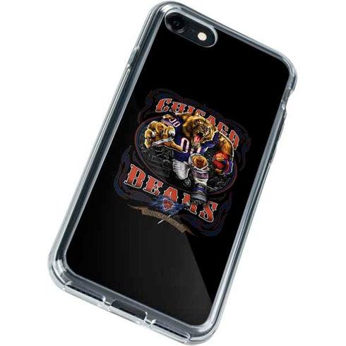 Liquid Blue NFL Chicago Bears Running Back iPhone SE (2nd & 3rd Gen) Clear Case
