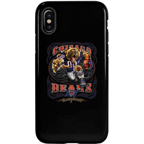 Liquid Blue NFL Chicago Bears Running Back iPhone X Pro Case