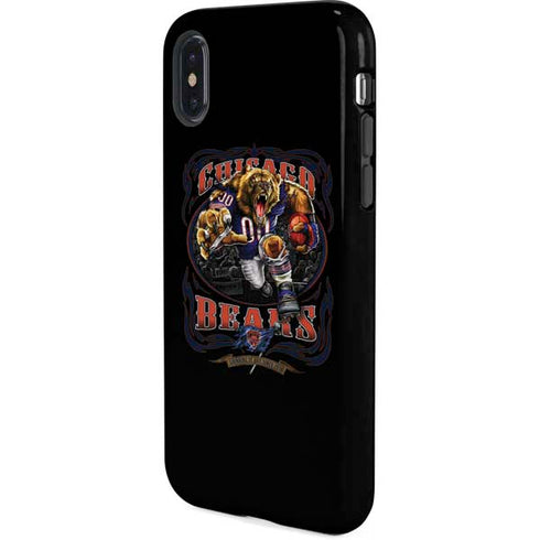 Liquid Blue NFL Chicago Bears Running Back iPhone X Pro Case